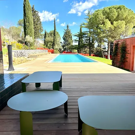 Maison Joyeuseté, Cité De Carcassonne 7 Min, Piscine 20m Chauffée Toute L'année, Clim, Parking 4*